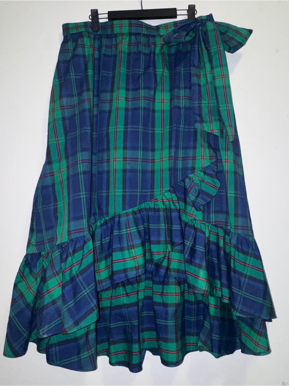 J. Crew Tartan midi skirt NWT